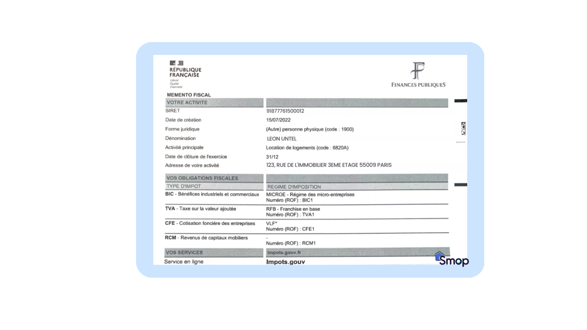 Memento fiscal location meublee lmnp